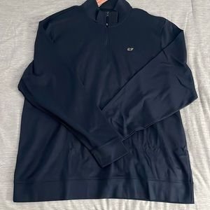 Vineyard Vines Men’s Jersey 1/4 zip Pullover - Brand New